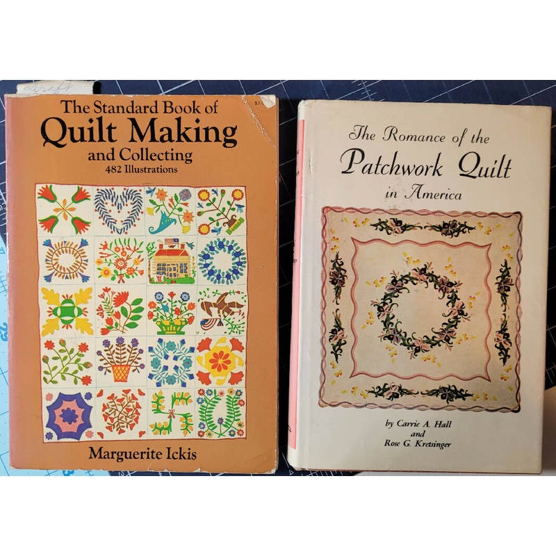 Two classic quilt reference books