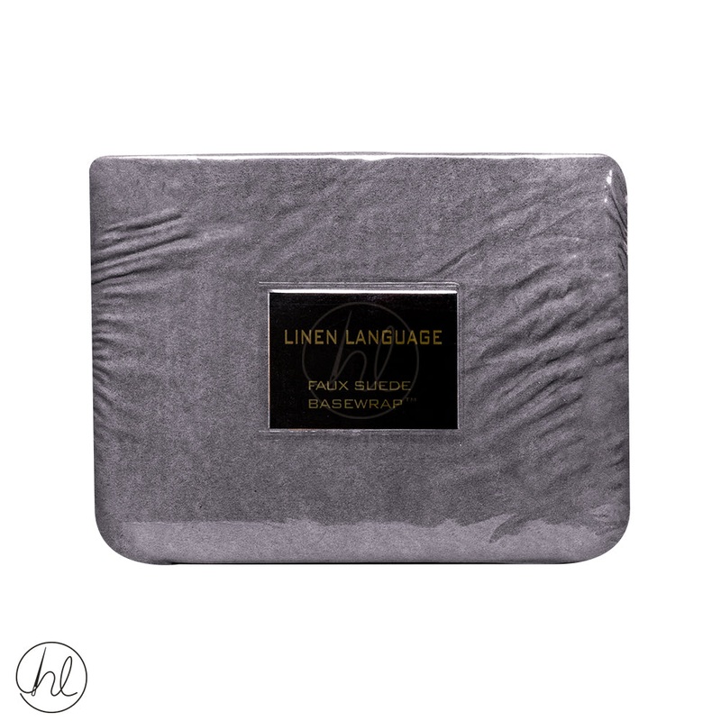 Base Cover Suede Grey Queen