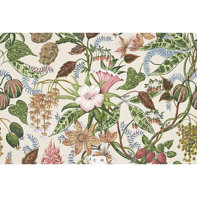 Belle Maison Rosabella Botanical Fabric in Spring