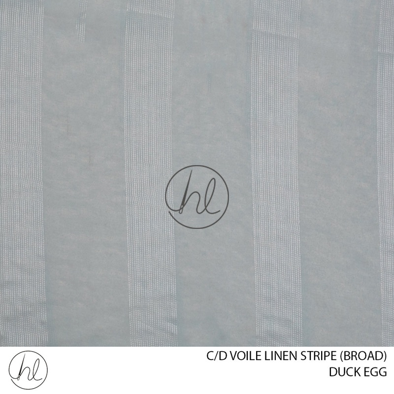 C/D Voile Linen Stripe53 CV 280CMDuck Egg