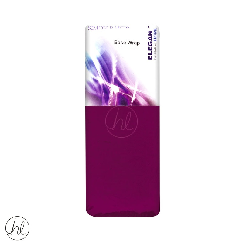 Extra Depth Base Cover Polycotton Purple Double