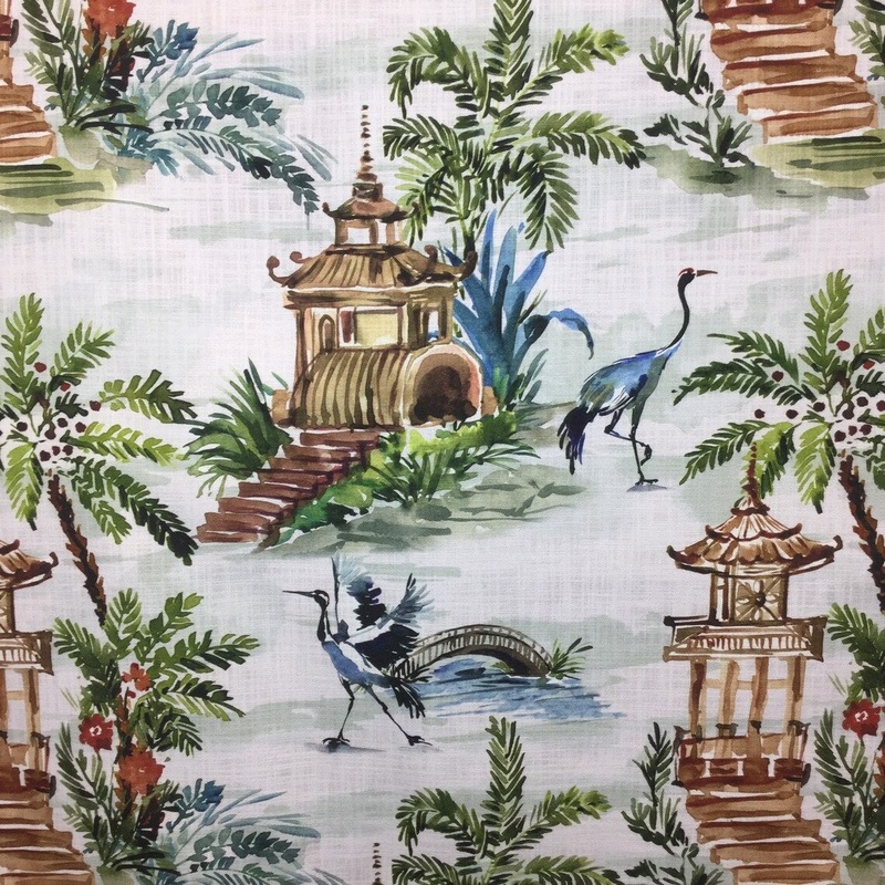 Hamilton Fabrics Emperor Fabric in Palm