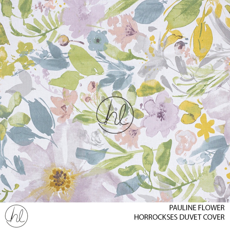 HORROCKSES DUVET COVER DESIGN 04 PAULINE FLOWER SUPER KING