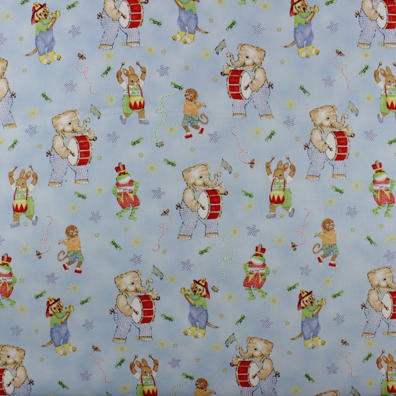 Kelly Rightsell Designs  Boys Make Noise in Light Blue