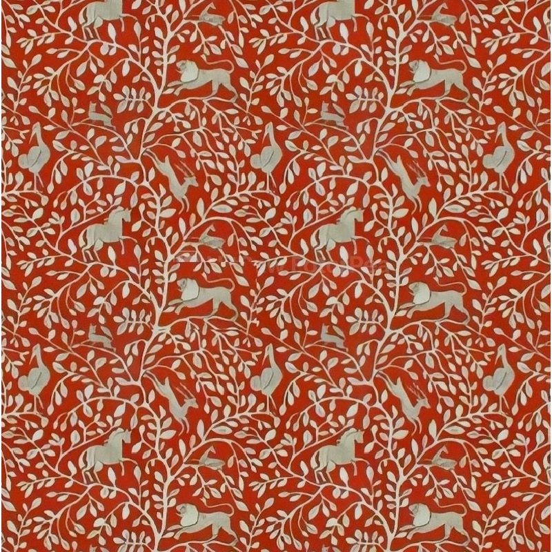 Robert Allen Pantheon Fabric in Persimmon