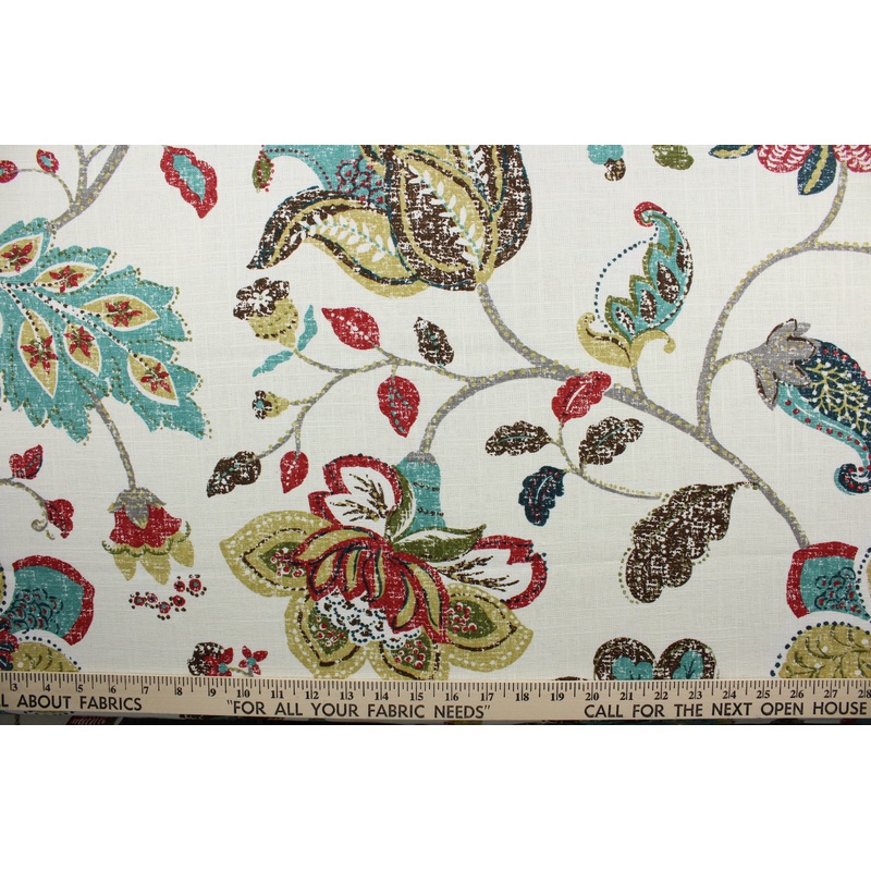 Robert Allen Spring Mix in Poppy