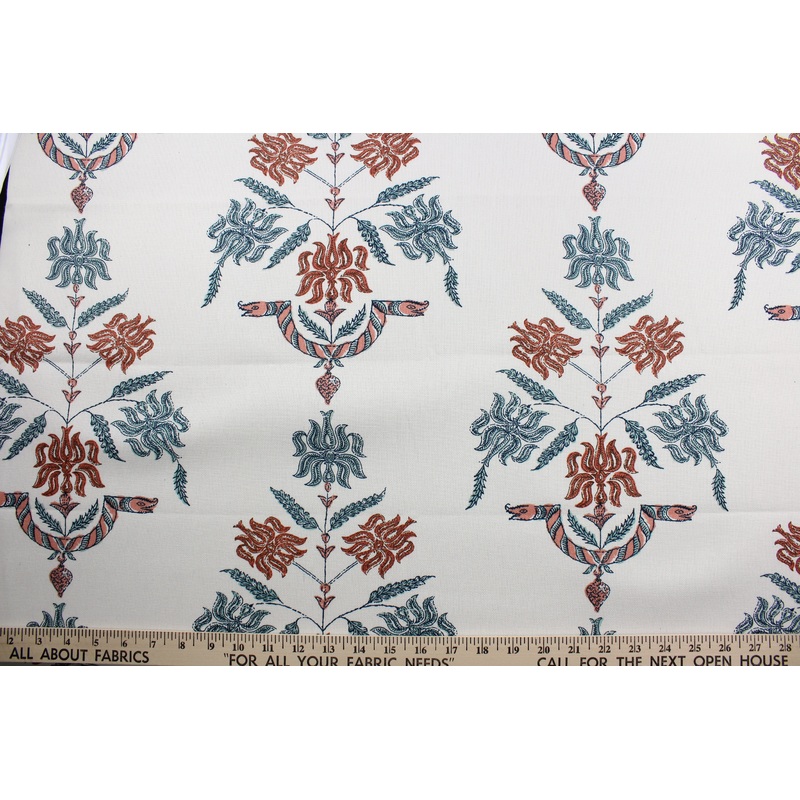 Tilton Fenwick Soldo Fabric in Coral