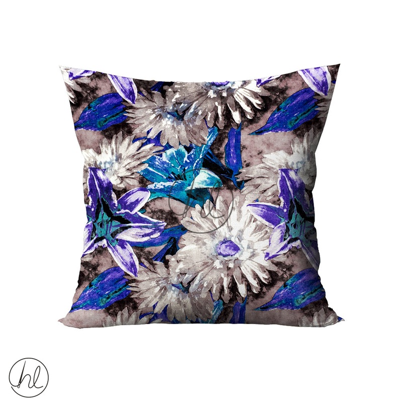 UPHOLSTERY SCATTER CUSHION ASSORTED PURPLE 50X50CM