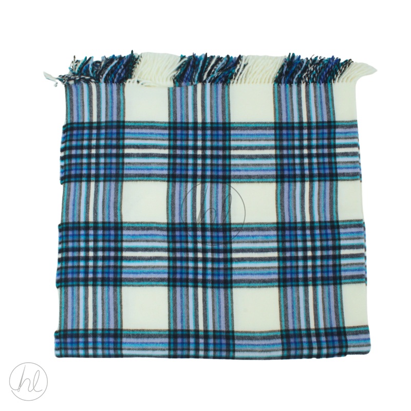 BLANKET ARANDA LUSSO BLUE/WHITE FREE 1