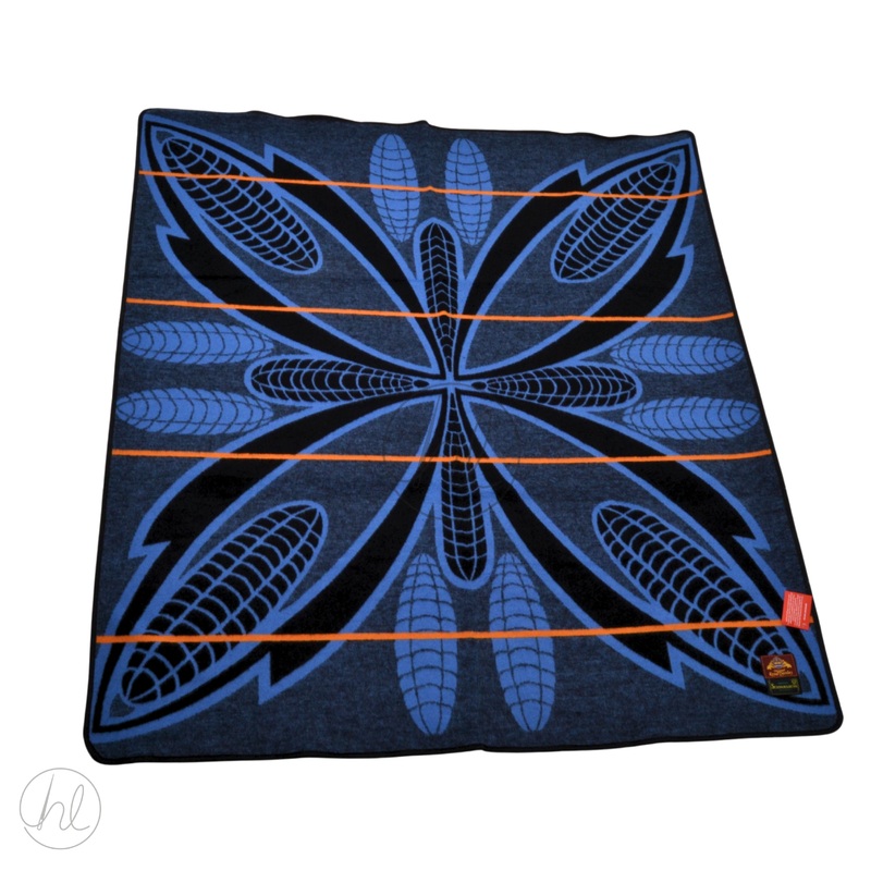 BLANKET ARANDA SEANA MARENA DEN/BLUE FREE 1