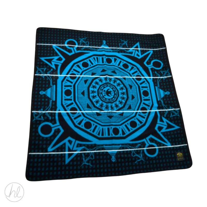 BLANKET NALANE BLK/PEACOCK FREE
