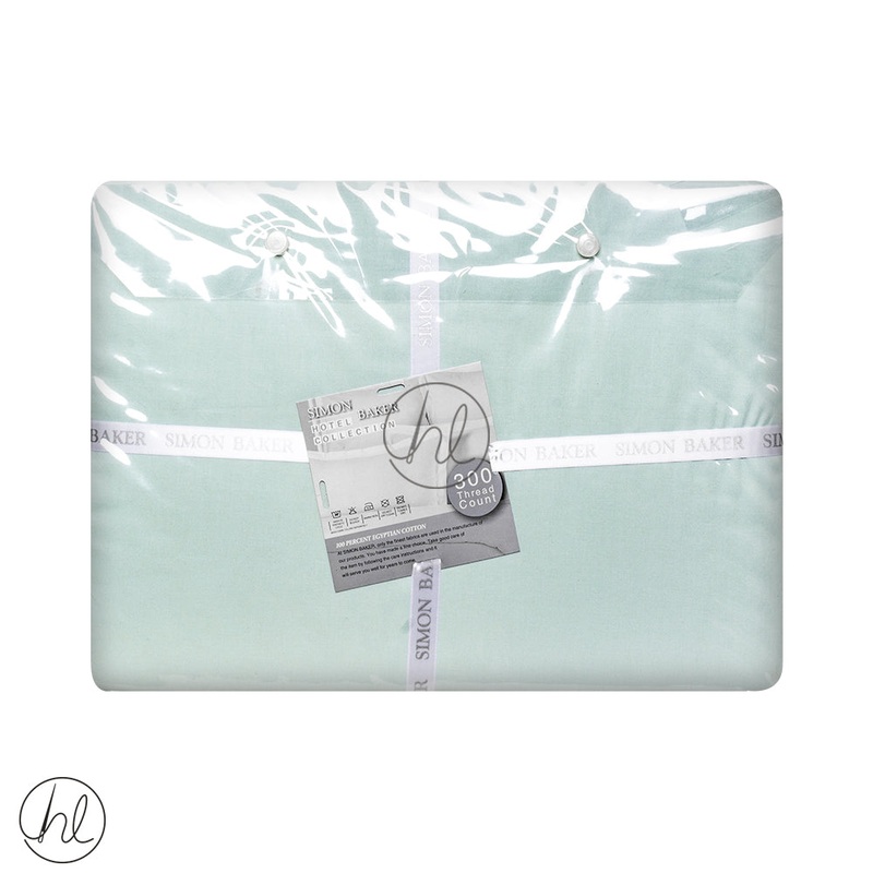 Egyptian Giza Cotton Fitted Sheet 300T Extra Depth Duck Egg Double