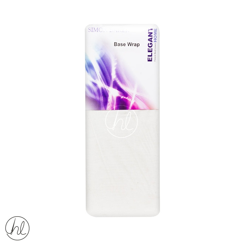 Extra Depth Base Cover Polycotton Bone Single