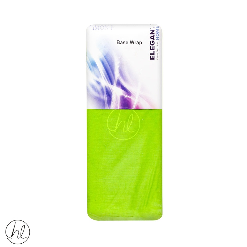 Extra Depth Base Cover Polycotton Lime Single