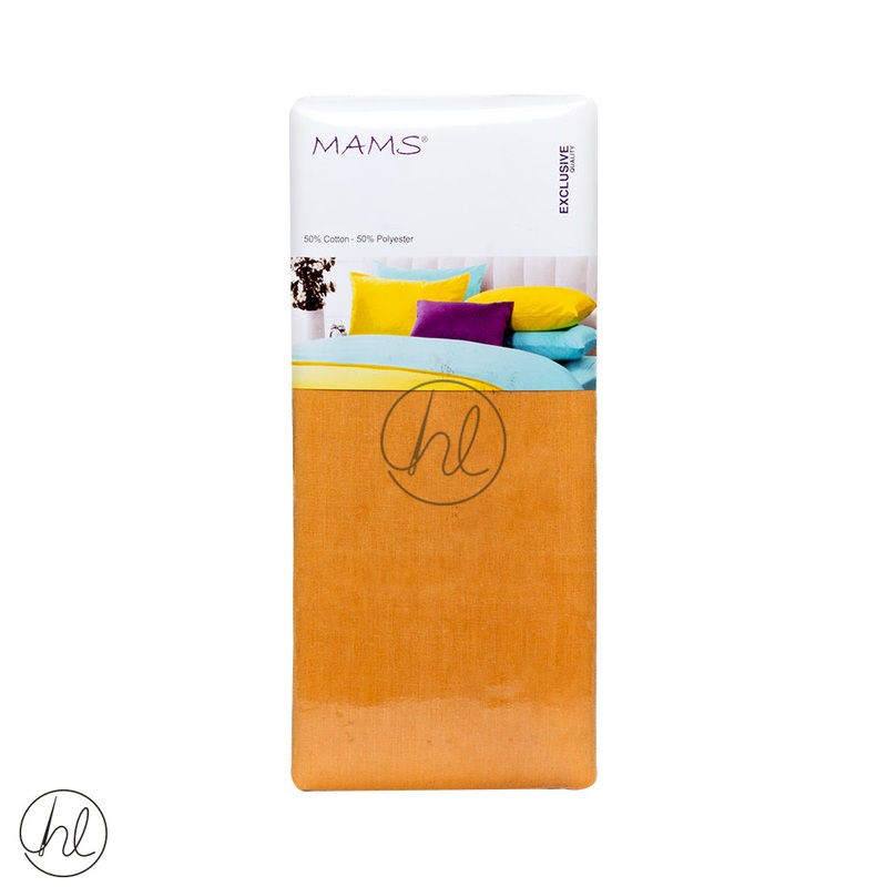 Polycotton Fitted Sheet Extra Depth Gold Queen
