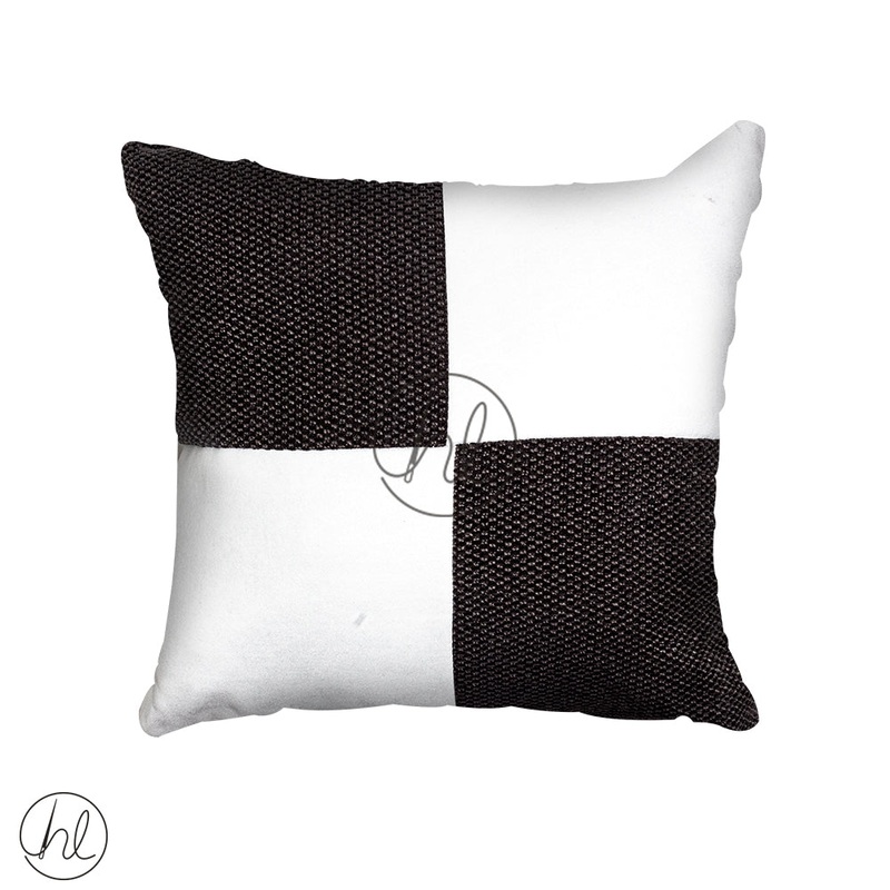 SCATTER CUSHION ABY-4300 BLACK/WHITE 45X45CM