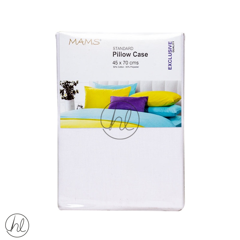 Standard Pillow Cases White 45x70cm