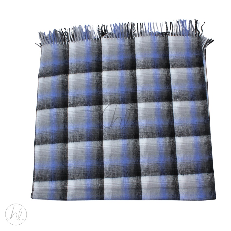 BLANKET ARANDA TOP CHECK L/GREY FREE 1