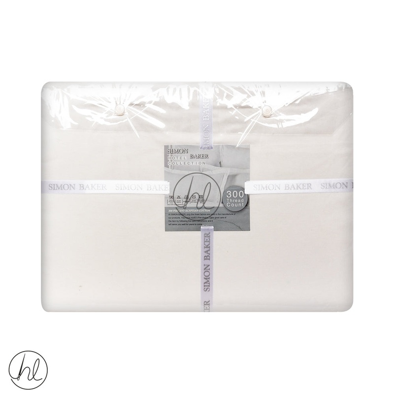 Egyptian Giza Cotton Fitted Sheet 300T Extra Depth Cream Double