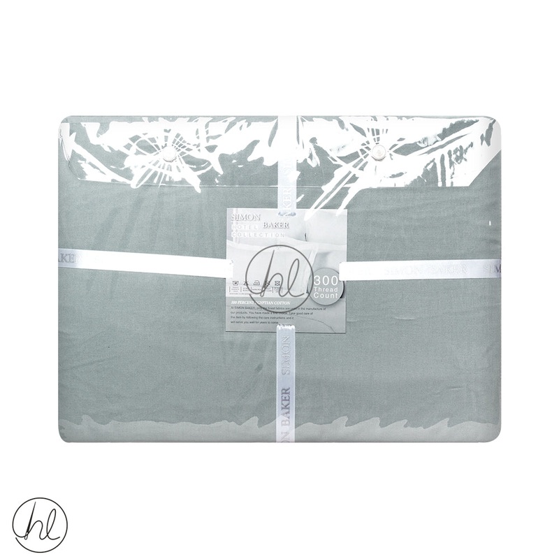 Egyptian Giza Cotton Fitted Sheet 300T Extra Depth Marine Queen