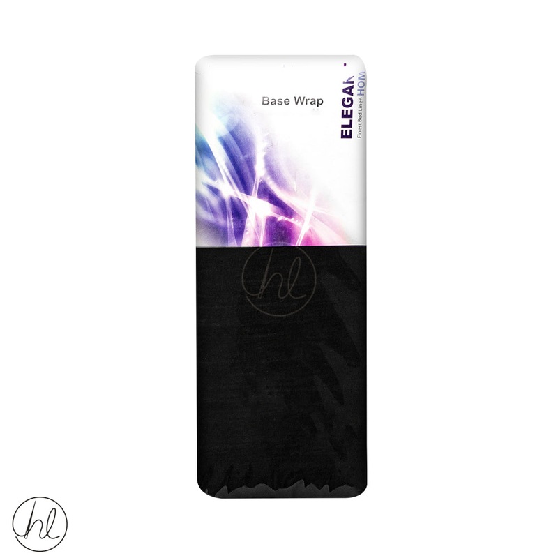 Extra Depth Base Cover Polycotton Black Double