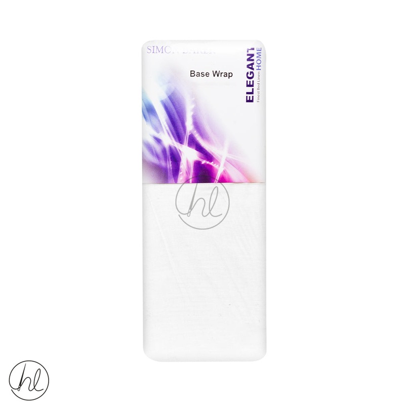 Extra Depth Base Cover Polycotton White 3/4