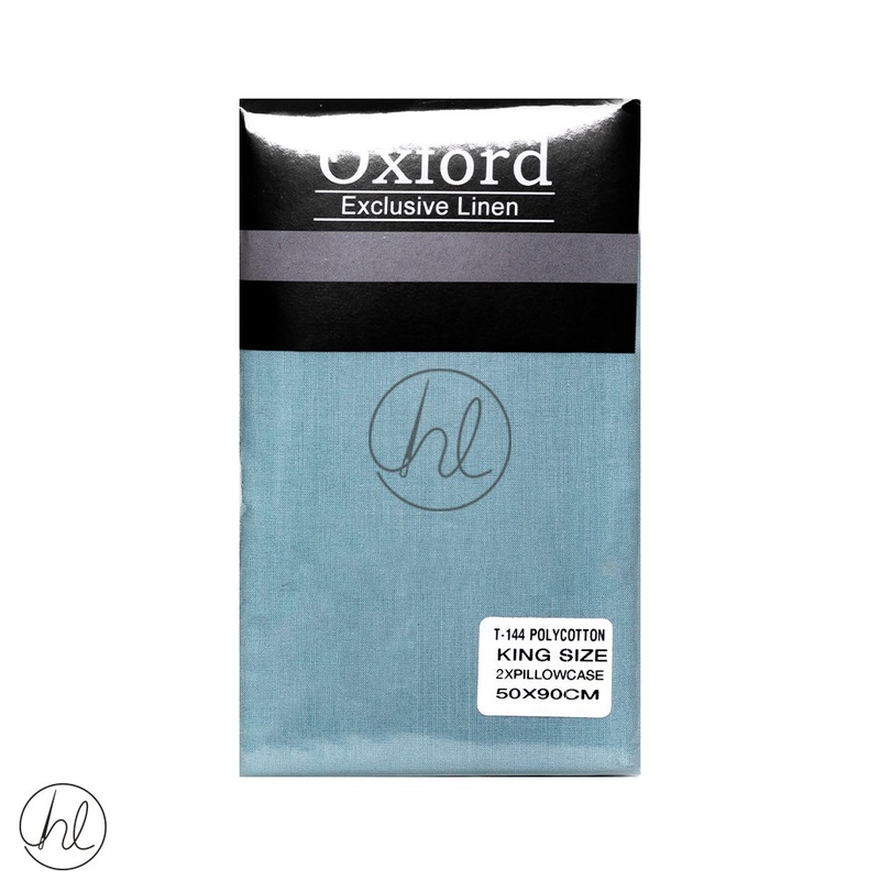 Oxford Pillow Cases King Duck Egg 50x90cm