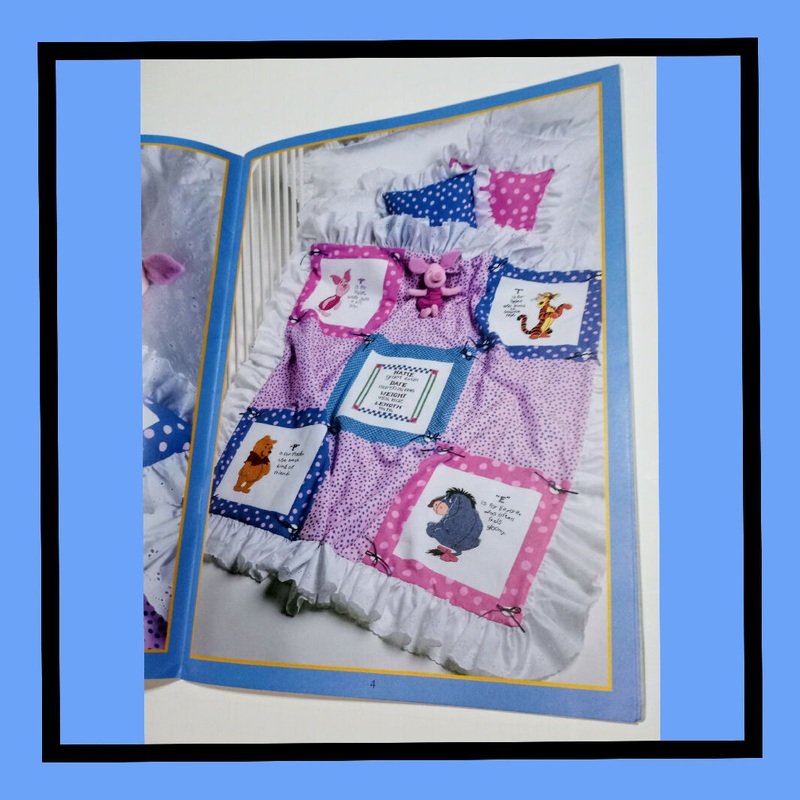 "P" Is For Pooh Crosstitch Pattern Book