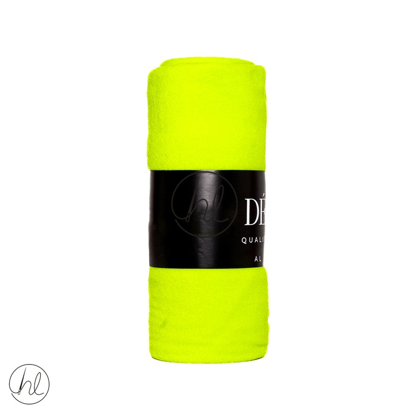 Polar Fleece Throw Lime 125x150cm