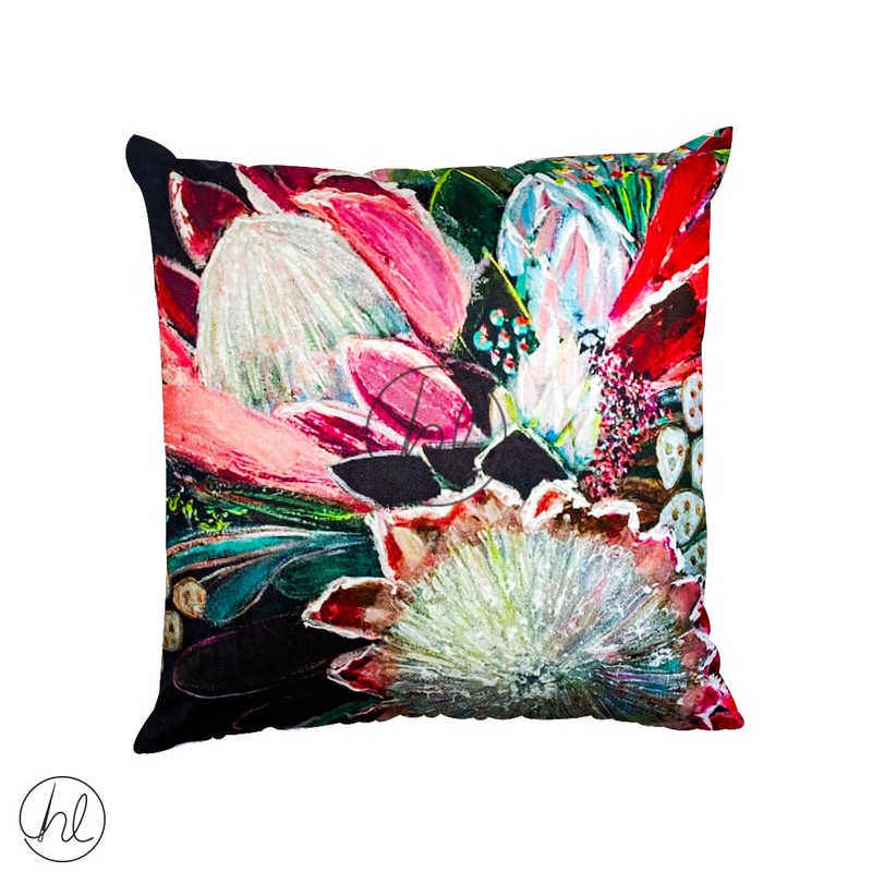 PRINTED SCATTER CUSHION DESIGN 05 PINK 60X60CM