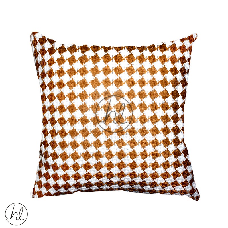 SCATTER CUSHION ABY-4724 BROWN 45X45CM