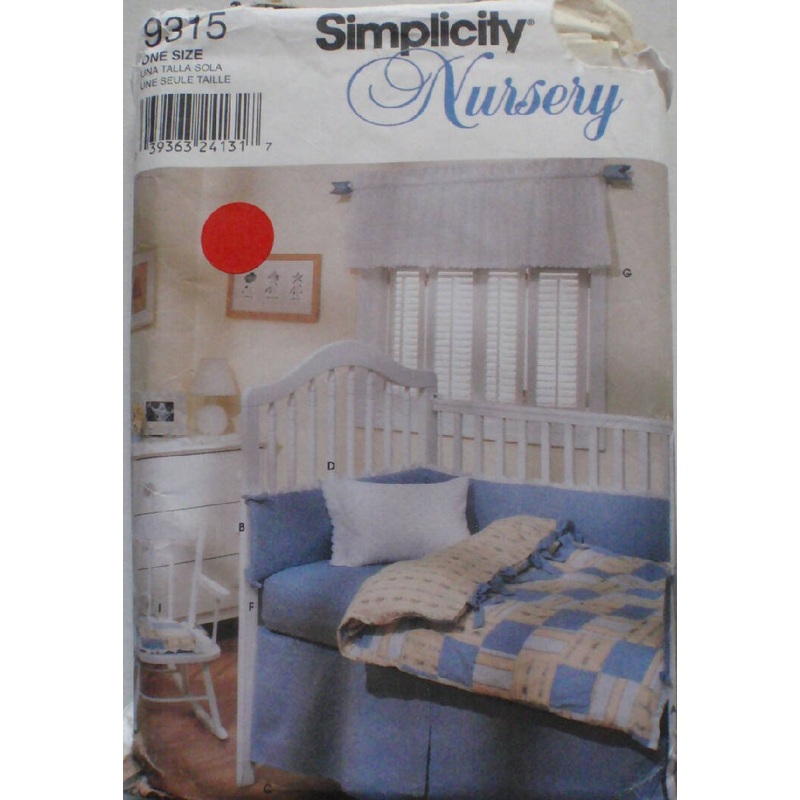 Simplicity 9315 Nursery Decor