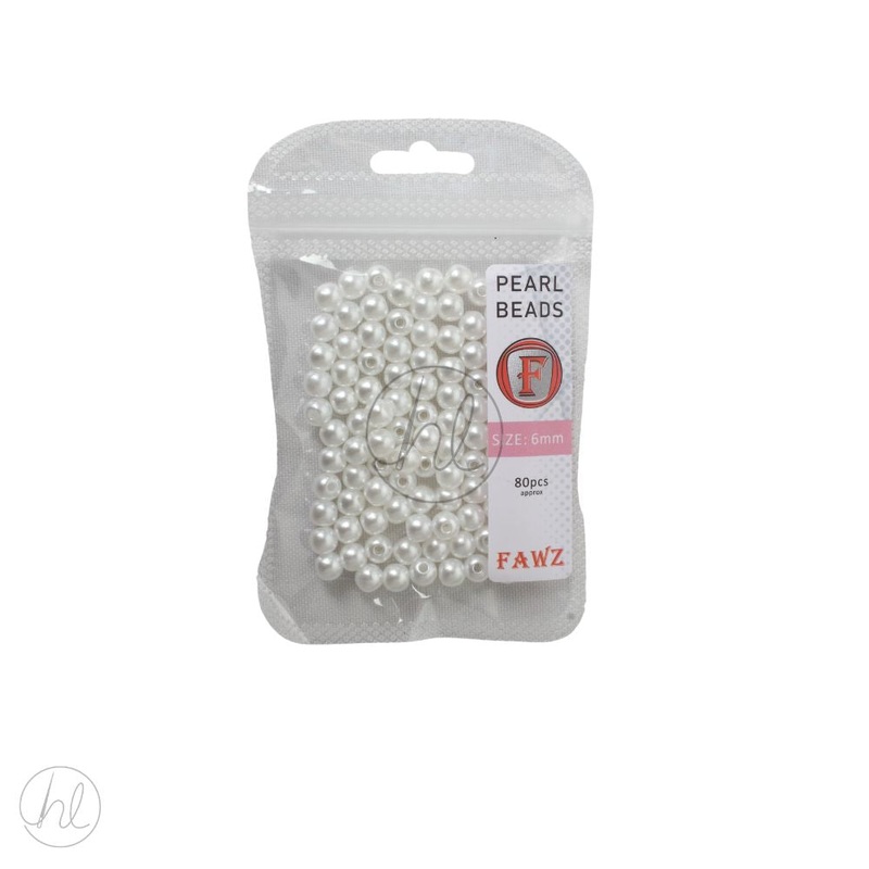BEADS PEARL 6MM  PEARL FREE 1