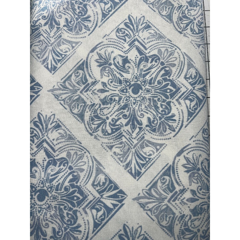 Blue Medallion polyester