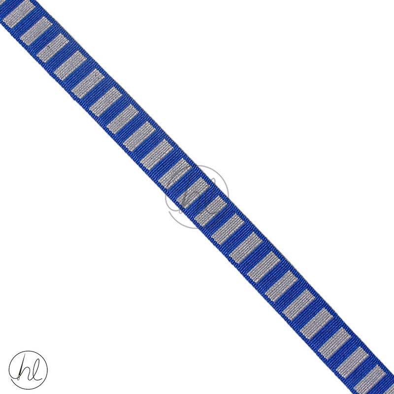 Braid Blazer Block 15mm Grey/Blue Free
