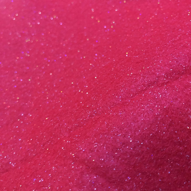 Felt Red Sparkle