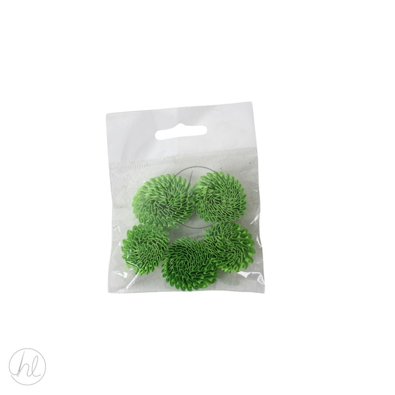 FLOWERS FANCY 5IN  EMERALD FREE
