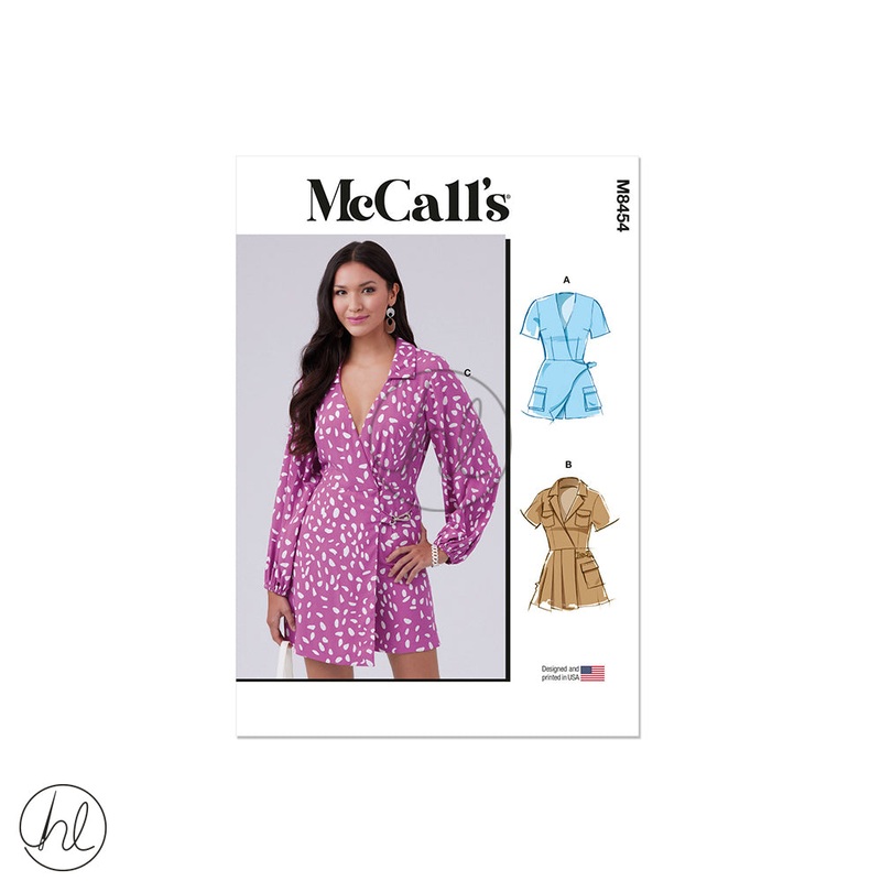MCCALL'S PATTERN M8454
