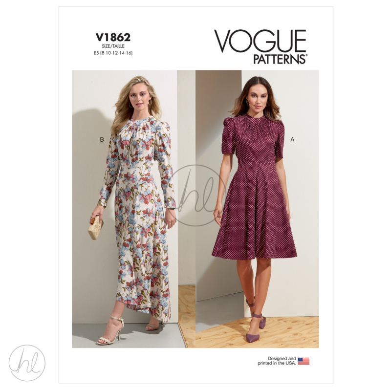 VOGUE PATTERN V1862