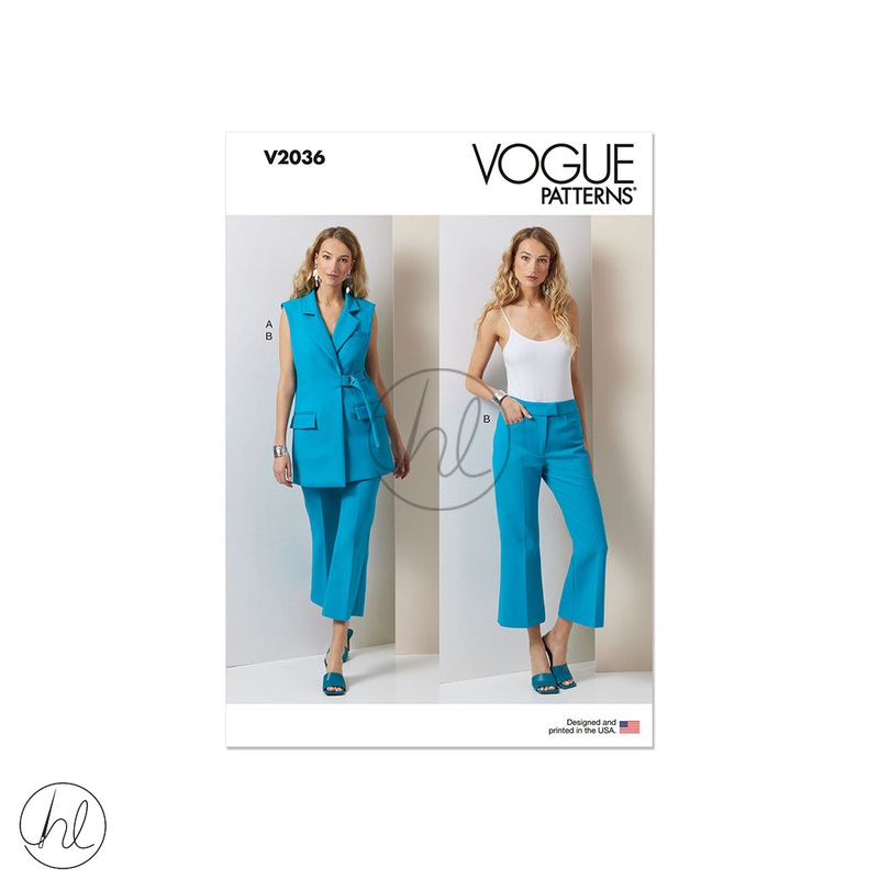 VOGUE PATTERN V2036