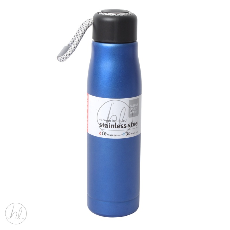 BOTTLE VACUUM INSULATED 500ML BLUE FREE