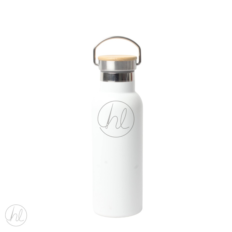 BOTTLE VACUUM INSULATED 500ML WHITE FREE