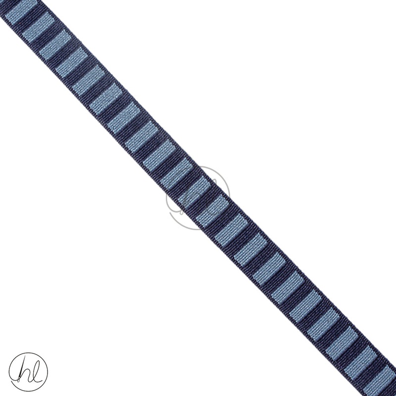 Braid Blazer Block 15mm Navy/Blue Free