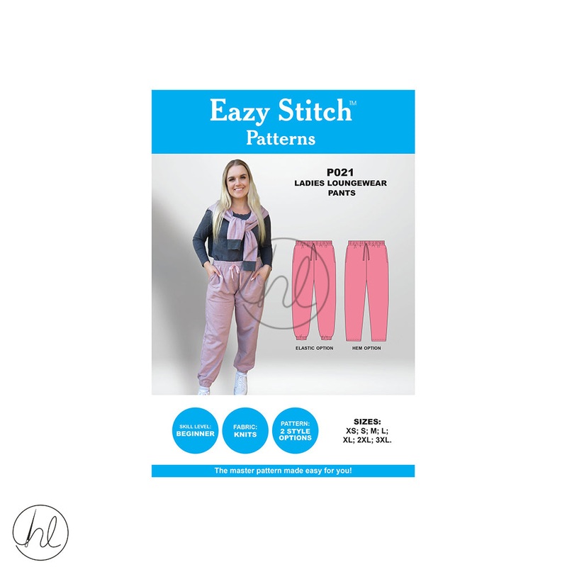 Eazy Stitch Patterns - Ladies Loungewear Pants P021