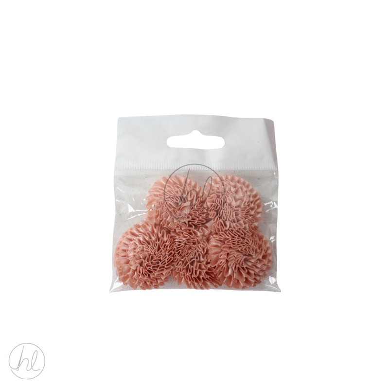 FLOWERS FANCY 5IN  APRICOT FREE