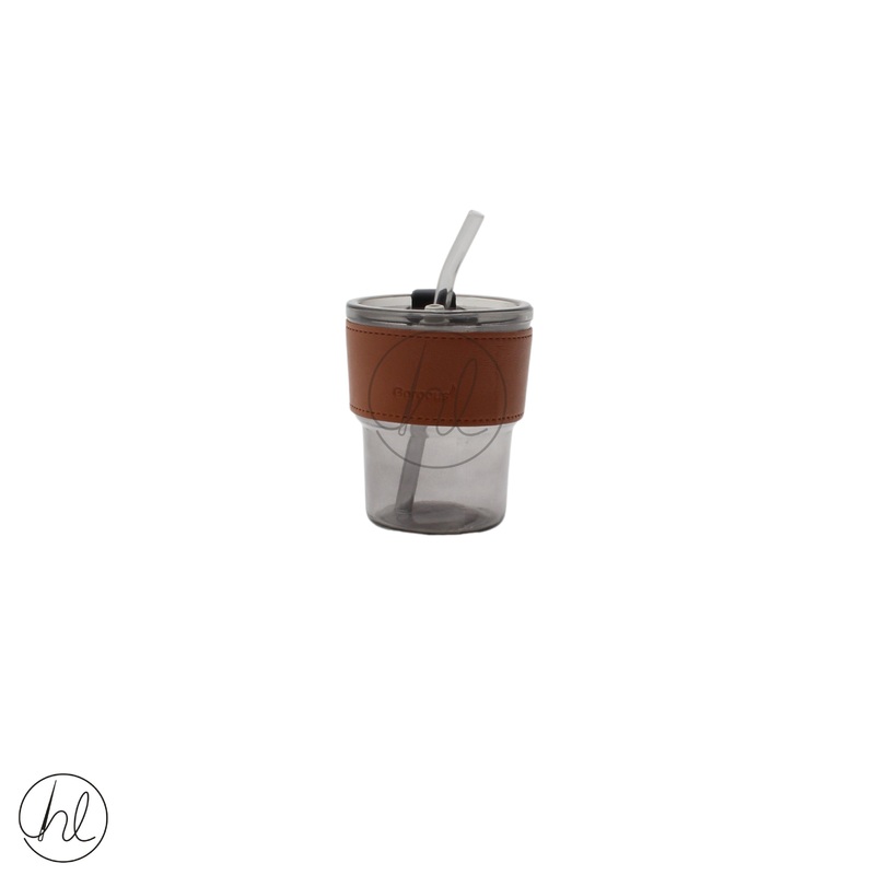 GLASSES WITH STRAW GREY/BROWN FREE 1