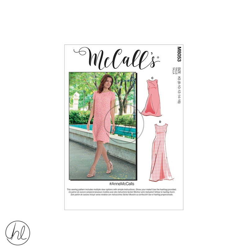 MCCALL'S PATTERN M8053