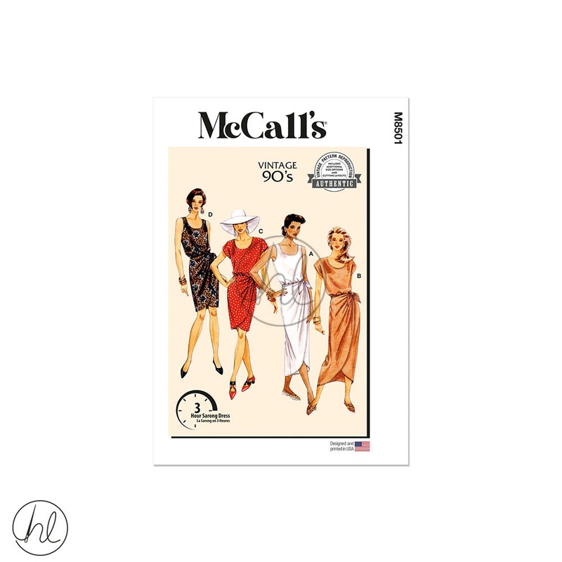 MCCALL'S PATTERN M8501