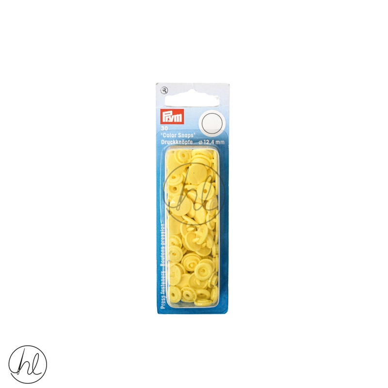 Press Studs Yellow  Free