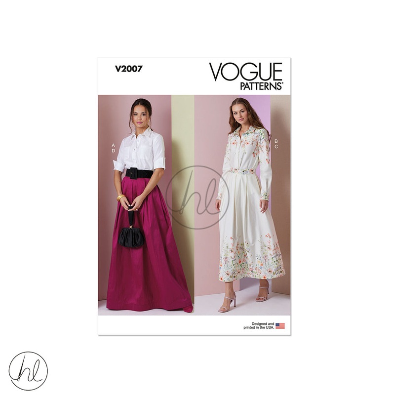VOGUE PATTERN V2007